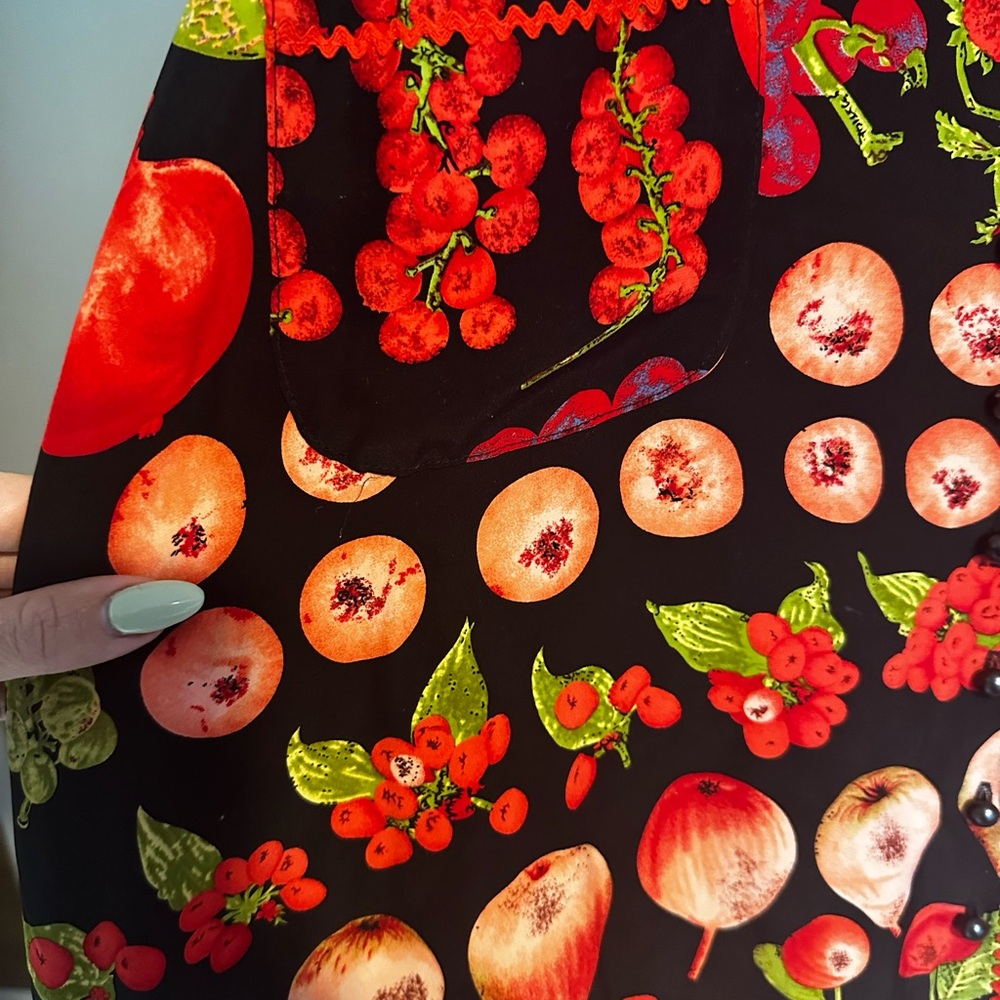 Magical Betsey Johnson Y2K Vintage Fruit Dress - Picture 4 of 6